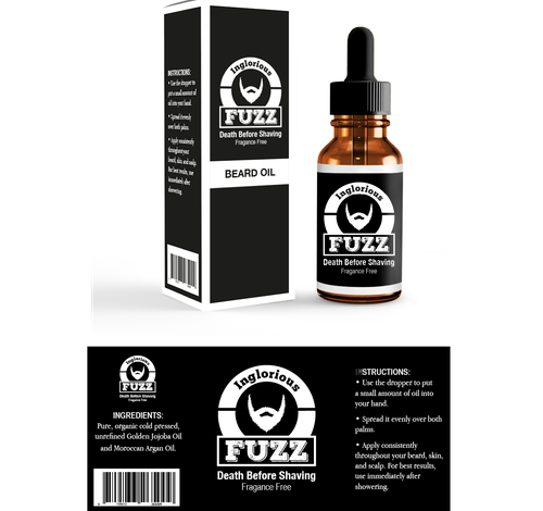 custom printed beard oil boxes