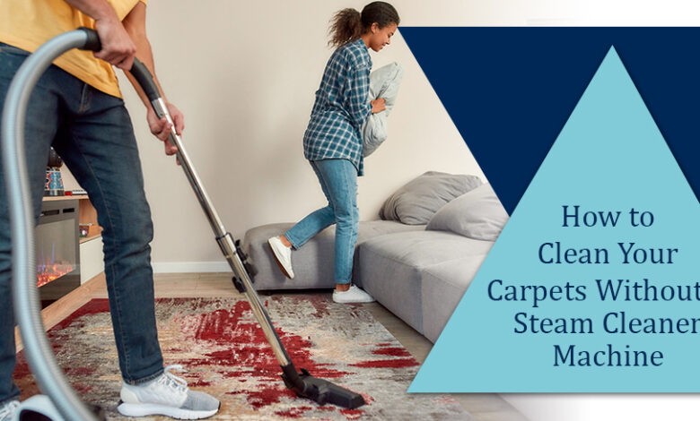 Carpet Cleaning Without A Steam Cleaner Machine