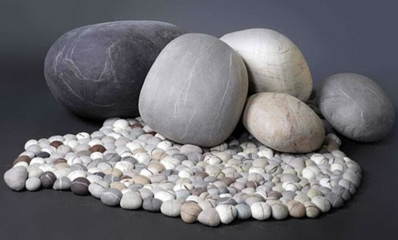 Rock-Shaped Cushions