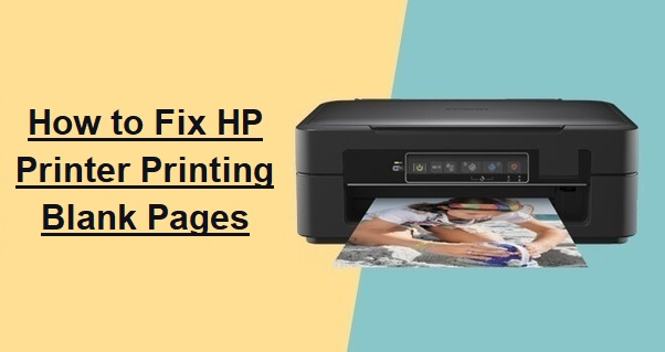 Fix HP Printer Printing Blank Pages