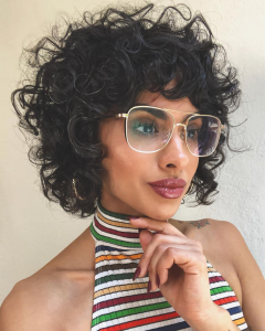 Experiment with Clip-in Fringes to pull off this look