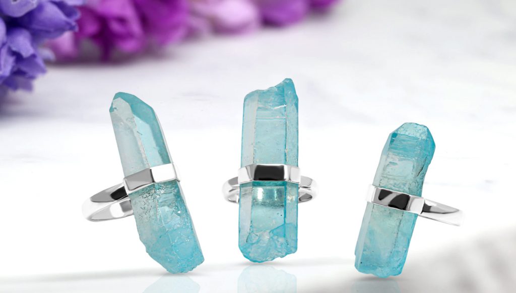 aquamarine rings