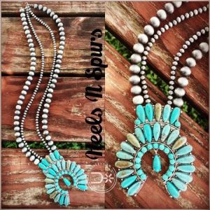 Mega Turquoise Squash Necklace