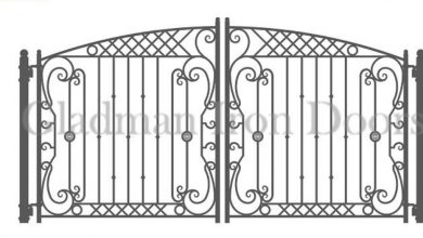 Photo of Luxurious iron gate for your own castle