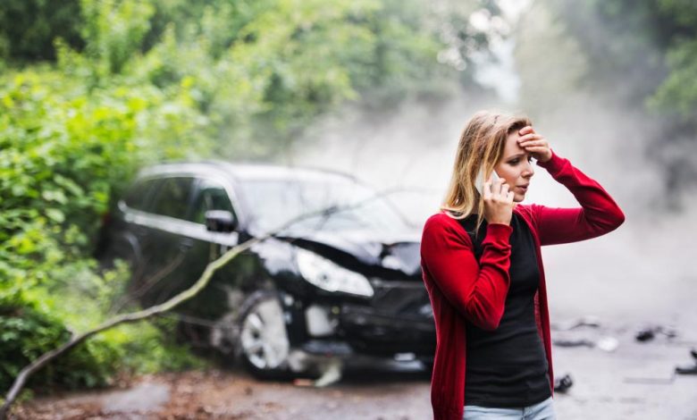 Wrecked Car in Brisbane