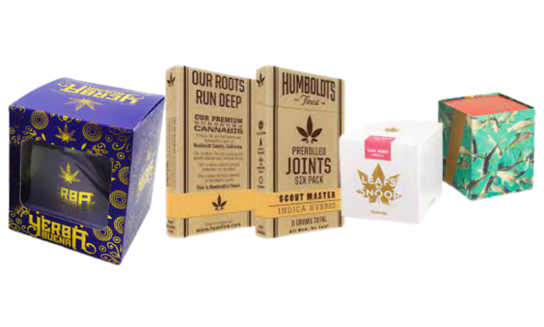 Custom cannabis boxes
