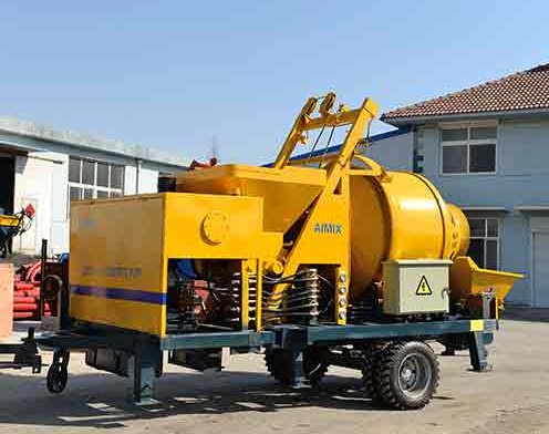 concrete pump machine