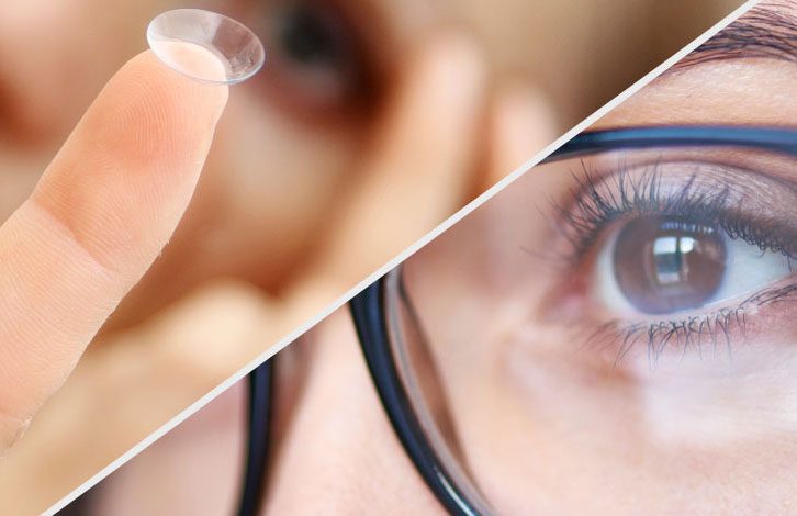Glasses or Contact Lenses