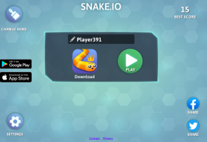 snake io game screenshot