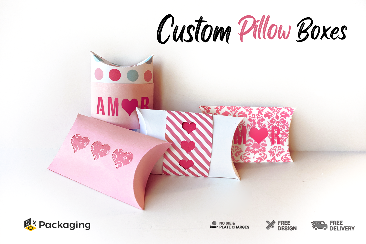 Customized Pillow Boxes