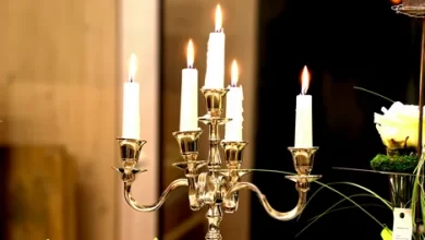 Photo of Exquisite set of candle holders that are beautifully detailed and finished